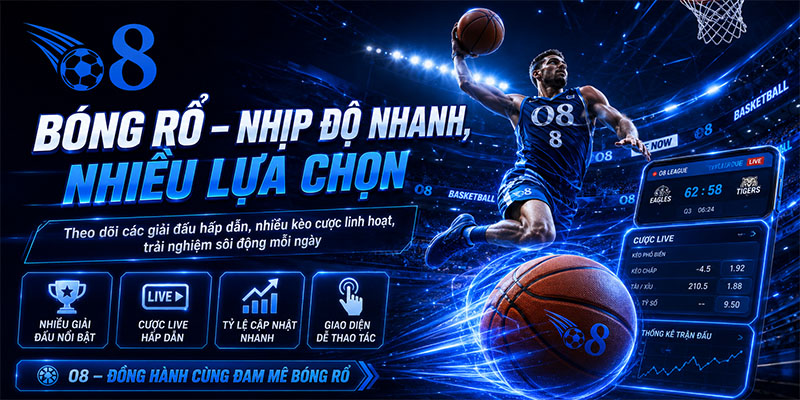 Bóng rổ – Nhịp độ nhanh, nhiều lựa chọn